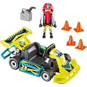 Action Go-Kart-Rennfahrer zum Mitnehmen, Playmobil Action 9322 neu OVP