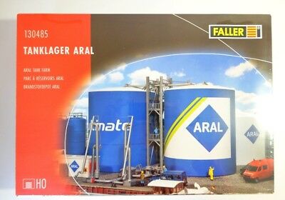 Modellbahn Bausatz Tanklager Aral, Faller H0 130485 neu