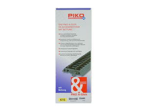 Piko H0 55440, Kreuzung K15 mit Bettung, neu, OVP