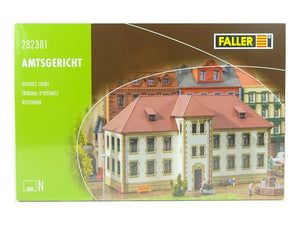 Modellbau Bausatz Amtsgericht, Faller N 232381 neu