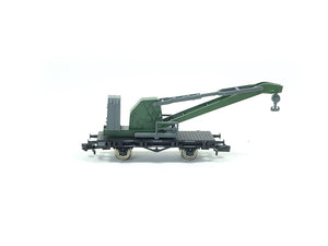 Fleischmann N 850301, Kranwagen, Bauart "WYHLEN", DB, neu, OVP