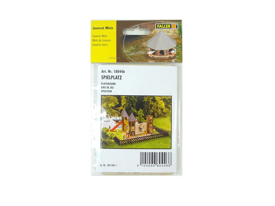 Bausatz Modellbau Spielplatz Lasercut-Mini, Faller H0 180446, neu