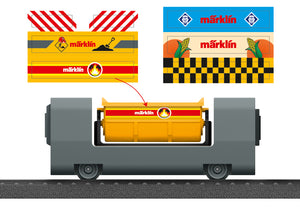 Märklin my world - Kippwagen m. Sticker, Märklin H0 44141 neu OVP