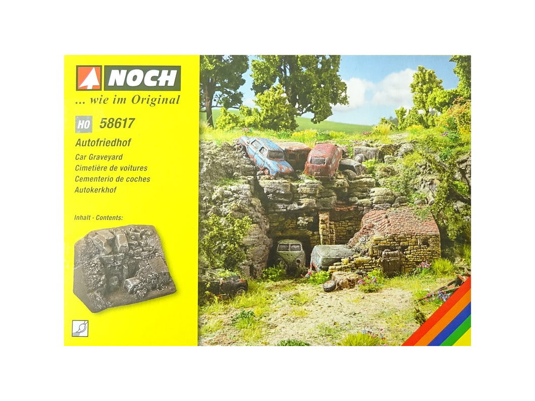 Modellbahn Zubehör Autofriedhof, Noch H0 58617 neu OVP