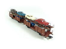 Laden Sie das Bild in den Galerie-Viewer, Güterwagen Autotransportwagen Laaes, Märklin H0 46129 neu OVP
