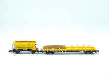 Laden Sie das Bild in den Galerie-Viewer, Wagen Set DGB DB Bahnbau, Märklin Z 82425 neu, OVP
