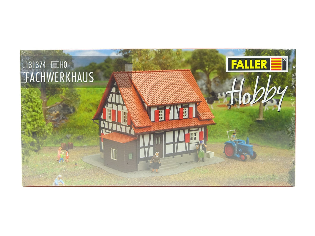 Modellbahn Modelleisenbahn Bausatz Fachwerkhaus, Faller H0 131374 neu, OVP