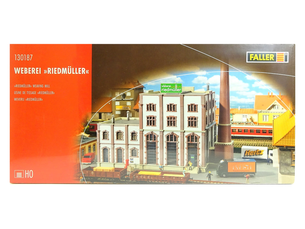 Modellbahn Bausatz Weberei Riedmüller, Faller H0 130187 neu OVP