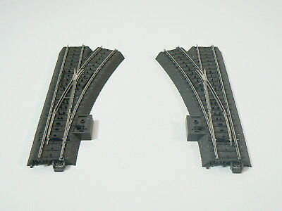 C-Gleis Weichen Paar, Märklin H0 24611 / 24612 neu