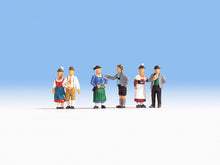 Laden Sie das Bild in den Galerie-Viewer, Modellbau Figuren Menschen in Tracht, 6 Figuren, Noch H0 15578 neu, OVP
