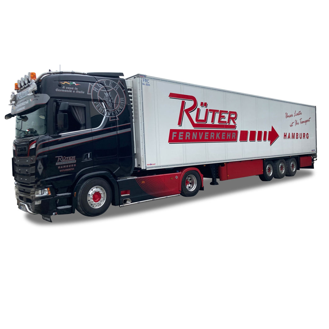 Scania CS Highline Kühlkoffer-Sattelzug 