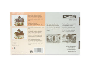 Modellbau Bausatz Ländliches Feuerwehrhaus, Faller H0 130268 neu