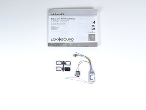Decoder LokSound 5 DCC/MM/SX/M4 "Leerdecoder", 6-pin NEM651, ESU 58416 neu, OVP
