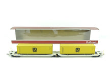 Laden Sie das Bild in den Galerie-Viewer, Container Taschenwagen Sdggmrs, AAEC, ESU H0 36541 neu, OVP
