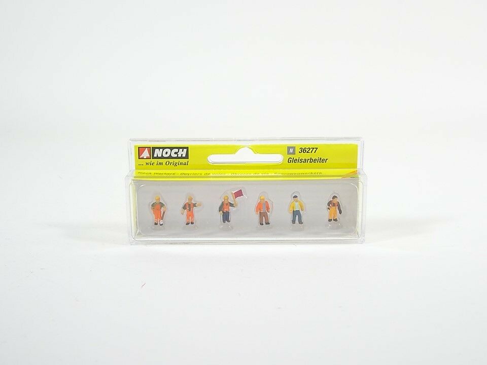 Noch N 36277 Gleisarbeiter, 6 Figuren, neu, OVP