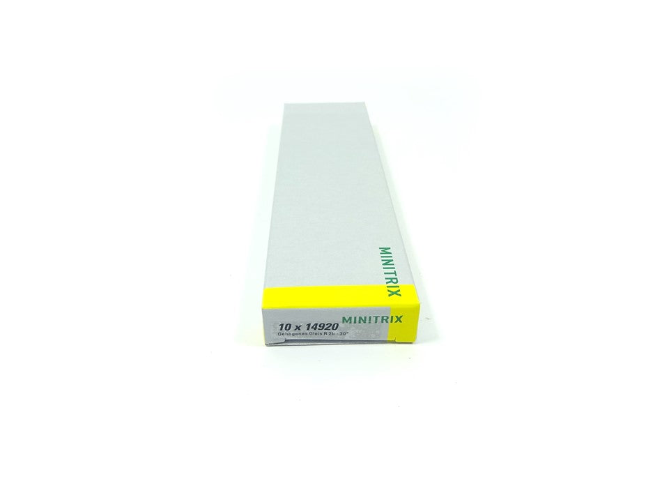 Minitrix N 14920, Gebogenes Gleis R 2b - 30°, neu, OVP