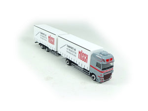 DAF XF SSC Volumen-Hängerzug "Arthur Mösch" (CH), Herpa H0 953184 neu OVP