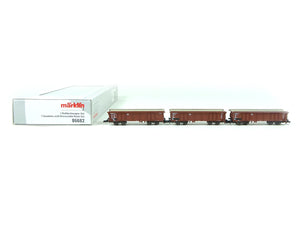 Güterwagenset Rolldachwagen Tams DB, Märklin Z 86682 neu OVP