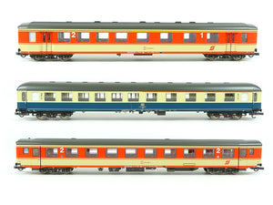 Personenwagen Set Eilzug ÖBB E 712 3 tlg., Roco H0 74051 neu, OVP