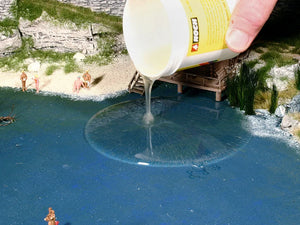 Modellbahn Modellbau Wasser Gel transparent, Noch 60870 neu OVP