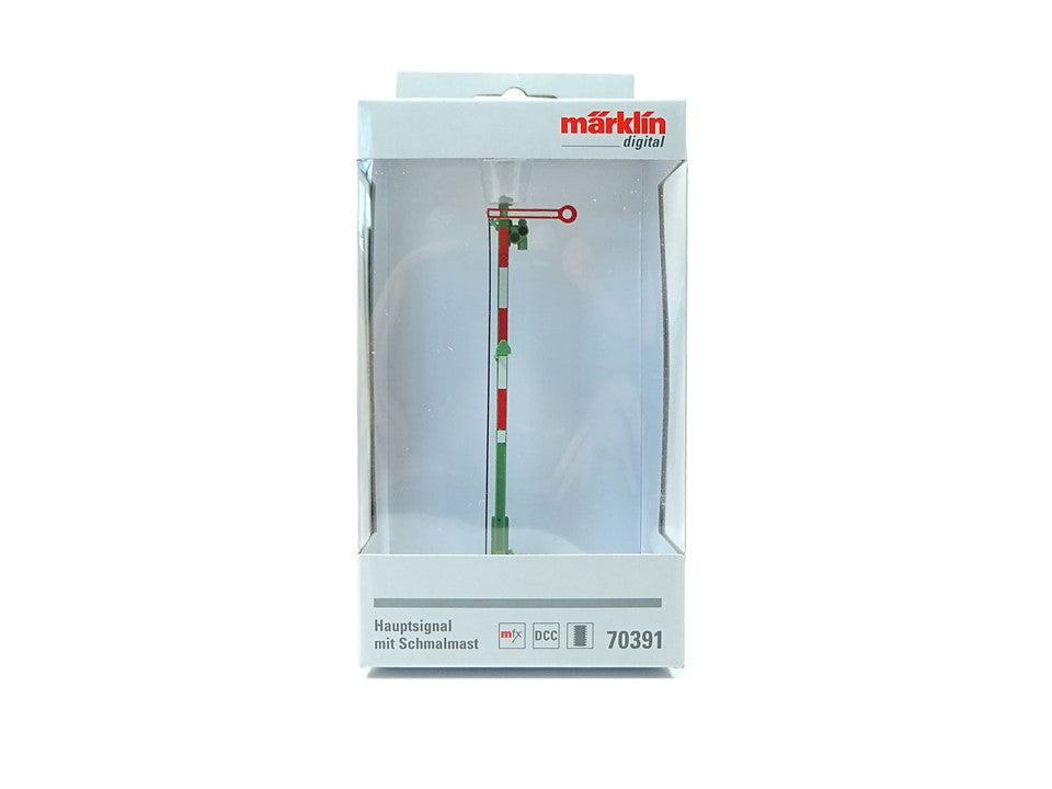 Hauptsignal mit Schmalmast mfx DCC, Märklin H0 70391, neu
