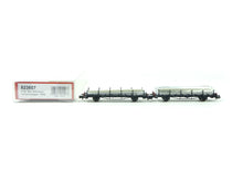 Laden Sie das Bild in den Galerie-Viewer, Güterwagen 2-tlg. Set: Schienentransportwagen DRB, Fleischmann N 823607 neu OVP
