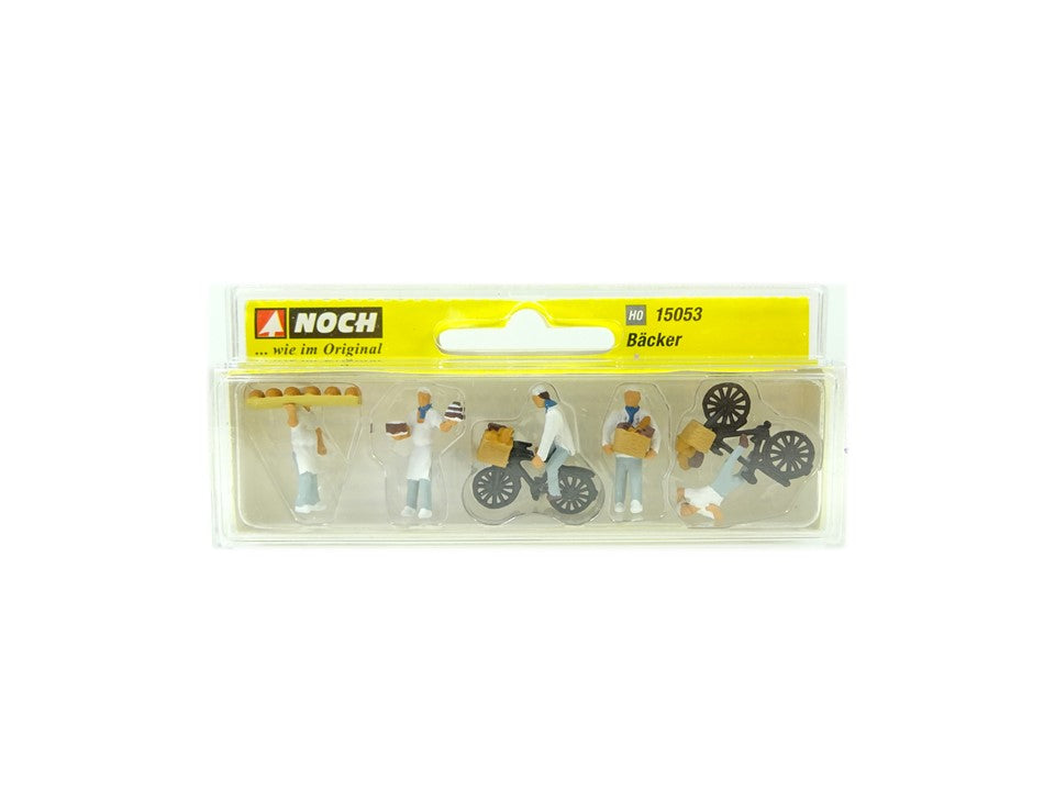 Modellbahn Figuren Bäcker, Noch H0 15053 neu, OVP