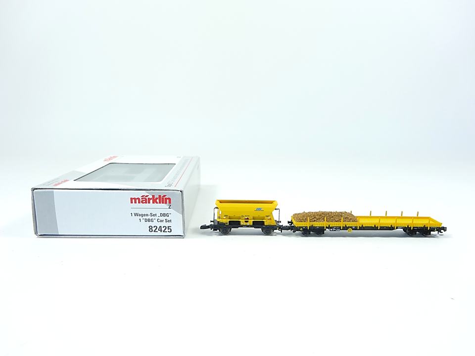Wagen Set DGB DB Bahnbau, Märklin Z 82425 neu, OVP