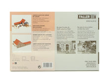 Laden Sie das Bild in den Galerie-Viewer, Modellbau Bausatz Landwirtschaftliches Gebäude mit Zubehör Faller H0 191779 neu
