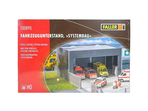 Modellbau Bausatz Fahrzeugunterstand, Systembau, Faller H0 130893 neu