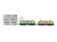 Laden Sie das Bild in den Galerie-Viewer, Elektrolok Doppelpackung mfx+ digital sound Re 421 TR, Märklin H0 37300 neu OVP

