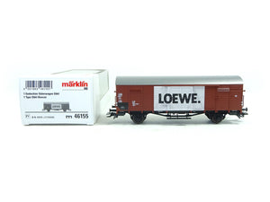 Gedeckter Güterwagen Gbkl LOEWE DB, Märklin H0 46155 neu OVP
