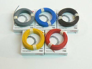 Modellbahn Kabel verschieden im Set Märklin H0 7100, 7101, 7102, 7103, 7105 neu