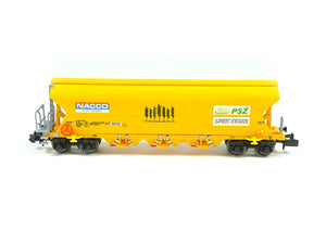 Getreidewagen Tagnpps 101m³ NACCO "PSZ-SpedTrans" orange, NME N 211661 neu OVP