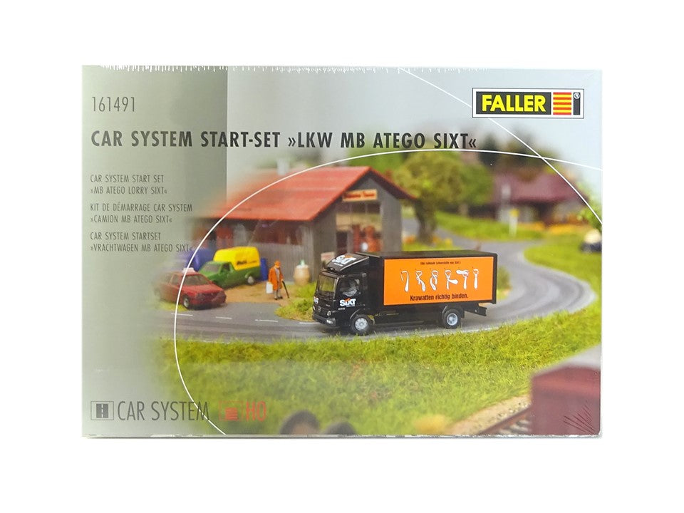 Car System Start-Set LKW MB Atego Sixt, Faller H0 161491, neu