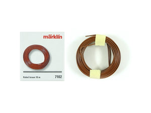 Modellbahn Kabel braun, Märklin 7102 neu, OVP