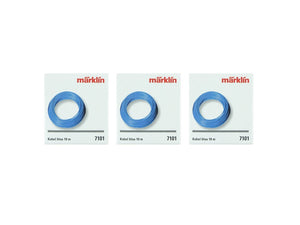 Modellbahn Modellbau Zubehör Kabel blau, 3 x Märklin H0 7101 neu, OVP