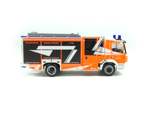 MB Atego `13 Ziegler Z-Cab, "Feuerwehr Sindelfingen", Herpa H0 954556 neu OVP
