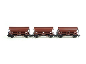 Selbstentladewagen Set Güterwagen DB 3 tlg., FLeischmann N 830351 neu OVP