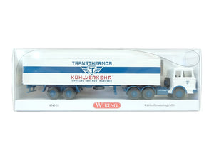 MB Kühlkoffersattelzug Transthermos, Wiking H0 054302 neu
