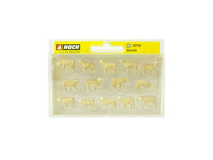 Modellbau Figuren Tiere 14 Schafe , Noch H0 15749 neu, OVP