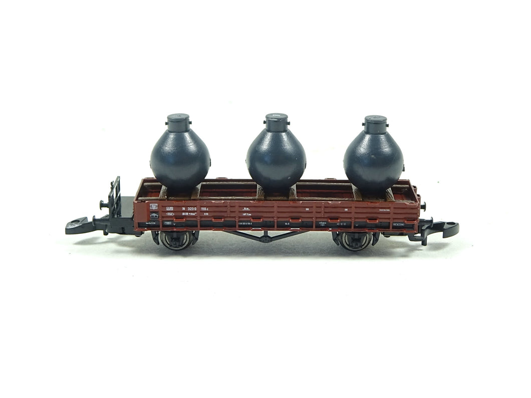 Güterwagen Rungenwagen Kklm 431 DB, Märklin Z 82103 neu OVP