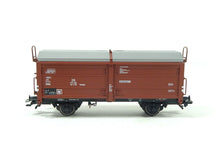 Laden Sie das Bild in den Galerie-Viewer, Güterwagen Schiebedach-/Schiebewandwagen DB Tes-t-58, Märklin H0 47301-04 neu OVP
