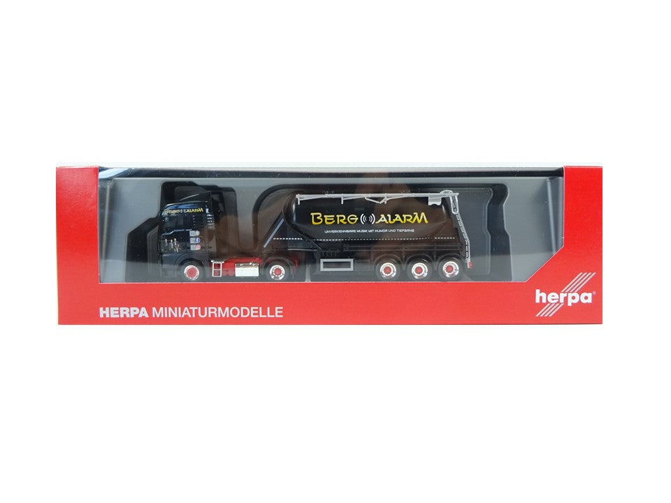 Herpa H0 312172, MAN TGX XLX Euro 6c Eutersilo-Sattelzug Silo Melmer / Bergalar