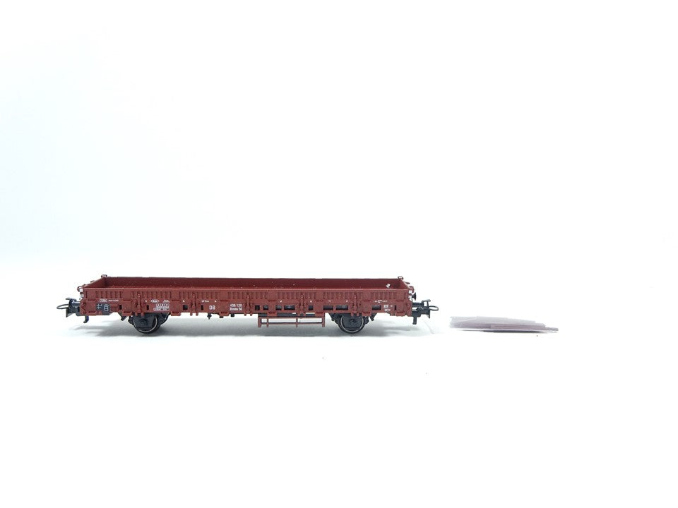 Märklin H0 aus 29074, Rungenwagen, RImms 56, DB, braun, neu