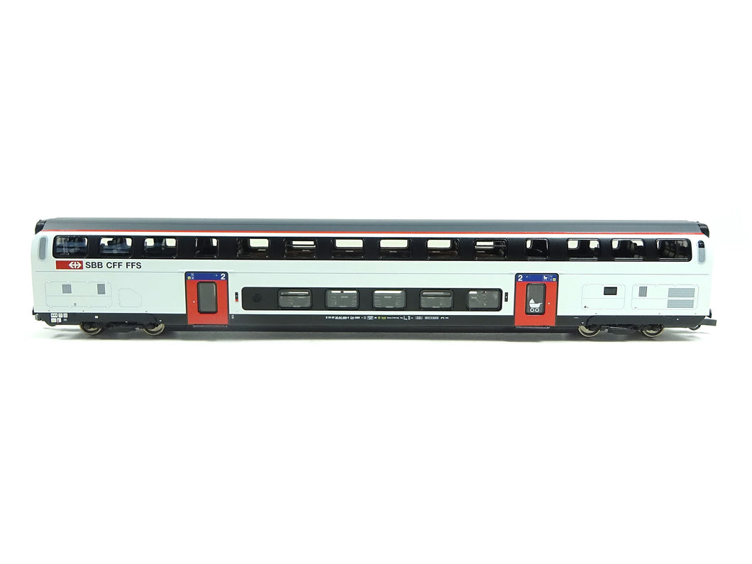 Personenwagen Doppelstockwagen 2. Klasse SBB, Roco H0 74716 neu OVP