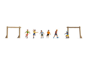 Modellbau Figuren Kinder auf dem Bolzplatz, Noch H0 15817 neu, OVP