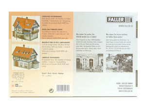 Modellbahn Modellbau Ländliches Fachwerkhaus, Faller H0 130275 neu OVP