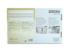 Laden Sie das Bild in den Galerie-Viewer, Modellbau Bausatz Kasernenzaun, Faller H0 144120, neu
