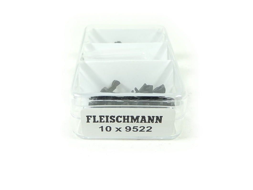 Ersatzteil Kupplung Standard f. Loks u. Wagen, Set 10 x Fleischmann N 9522 neu, OVP